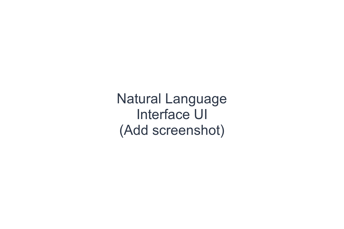 Natural Language Interface